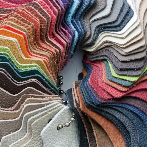 Corrected Grain leather