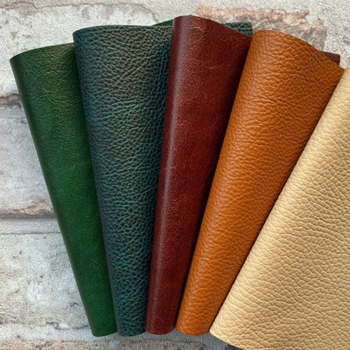 Pigmented leather