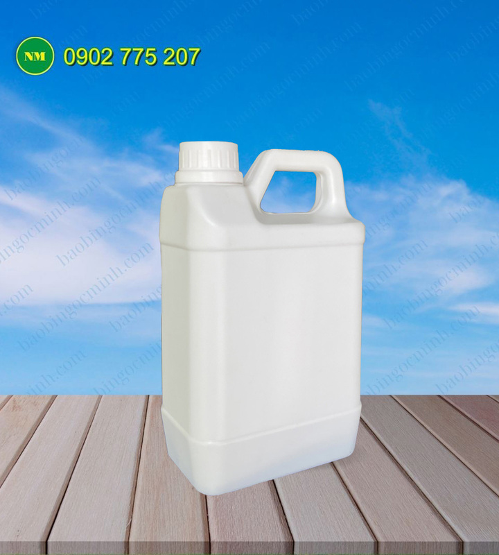 2L HDPE plastic can for aquatic medicine