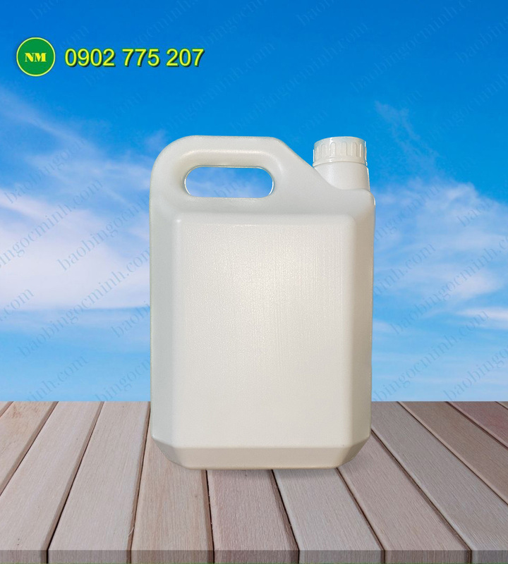 5L HDPE plastic can for chemical