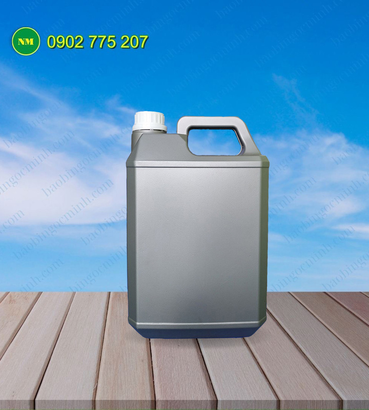 5L HDPE plastic can for fertilizer
