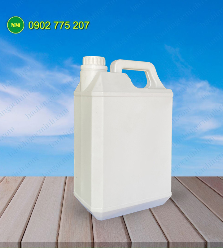 5L HDPE plastic can with Garanti cap