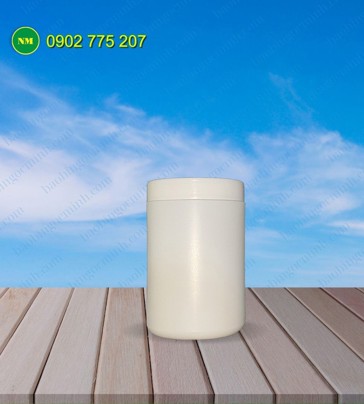 HDPE plastic jar for soybean powder
