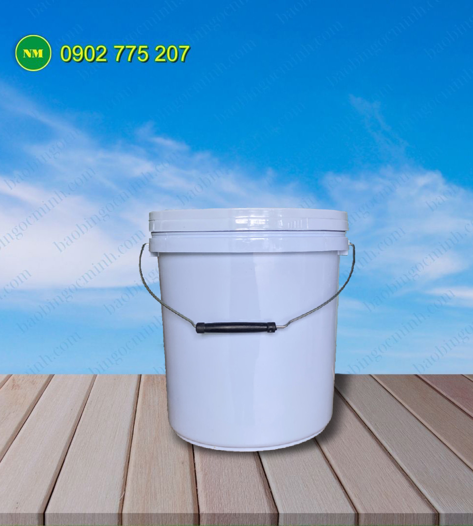 10kg PP plastic bucket