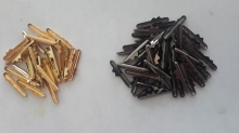 Copper stamping button