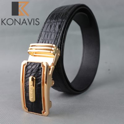 Leather belt