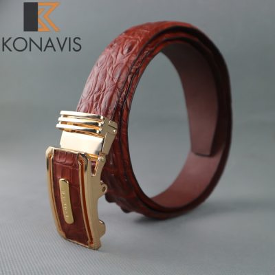 Leather belt