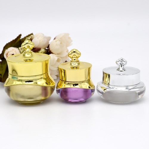 Acrylic cream jar