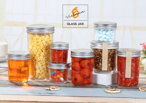 JD glass jar