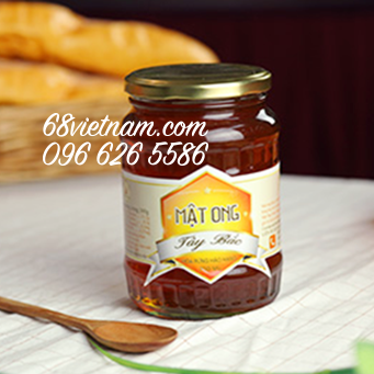 Ribbed glass jar
