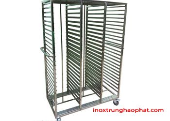 Stainless steel trolley