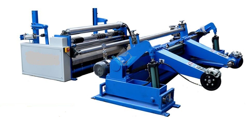 Paper core slitting machine