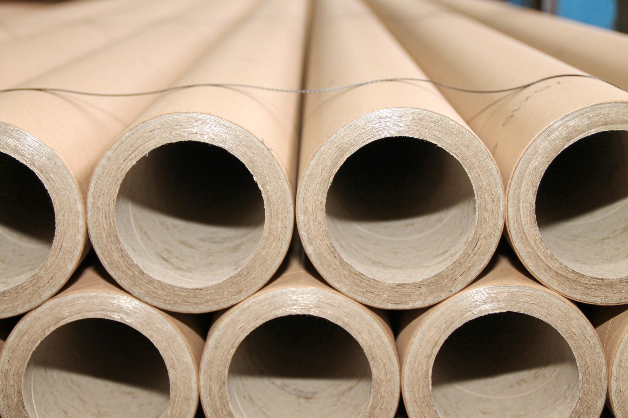 Tarpaulin paper tube