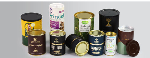 Paper cans & boxes