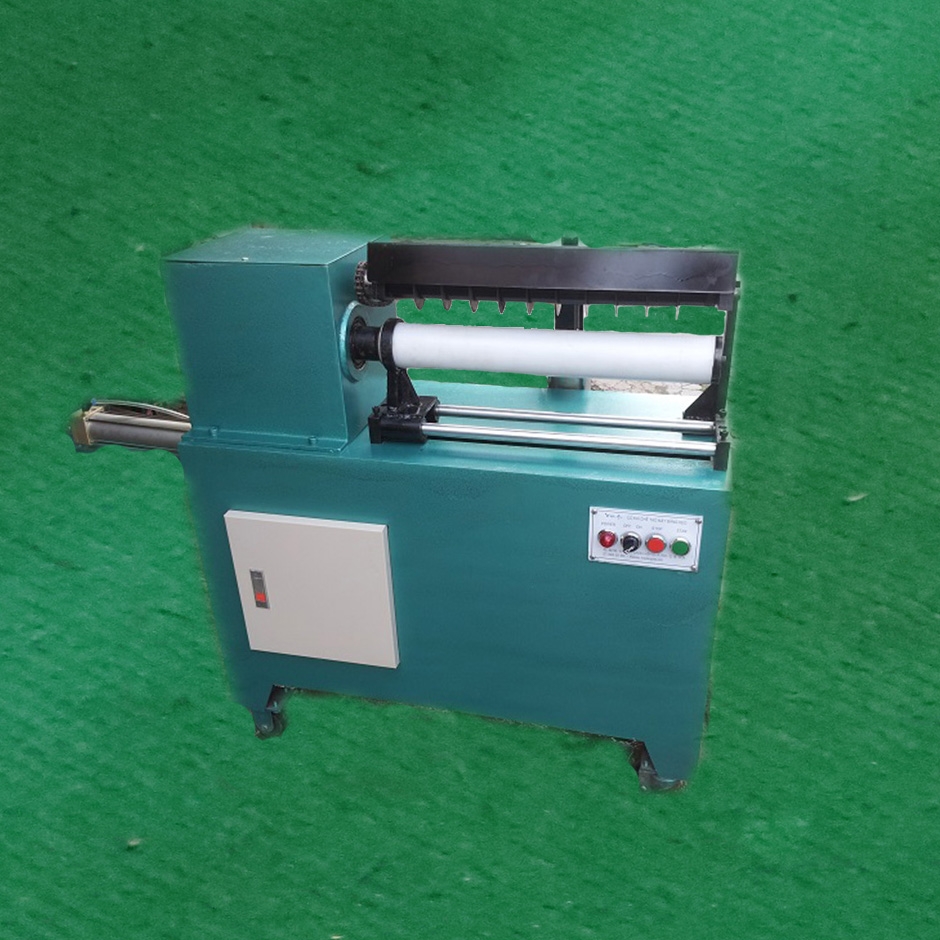 Paper core cutting machine