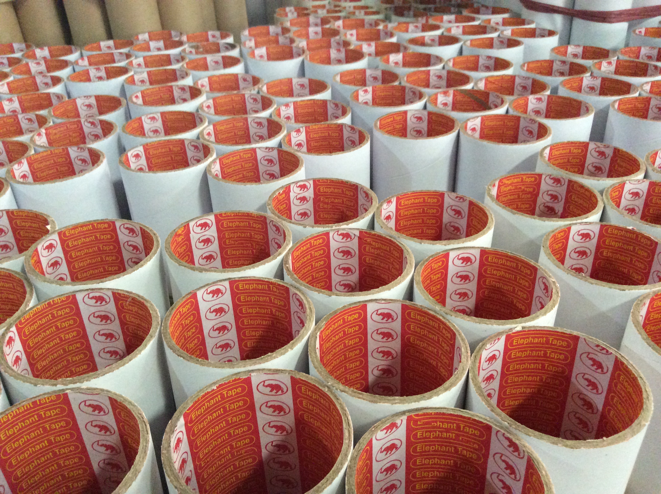 Paper tube for adhesive tape