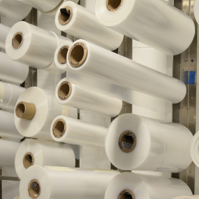 Paper tube for food film and stretch film