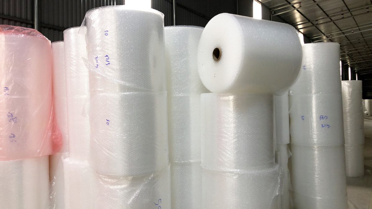 Styrofoam paper roll