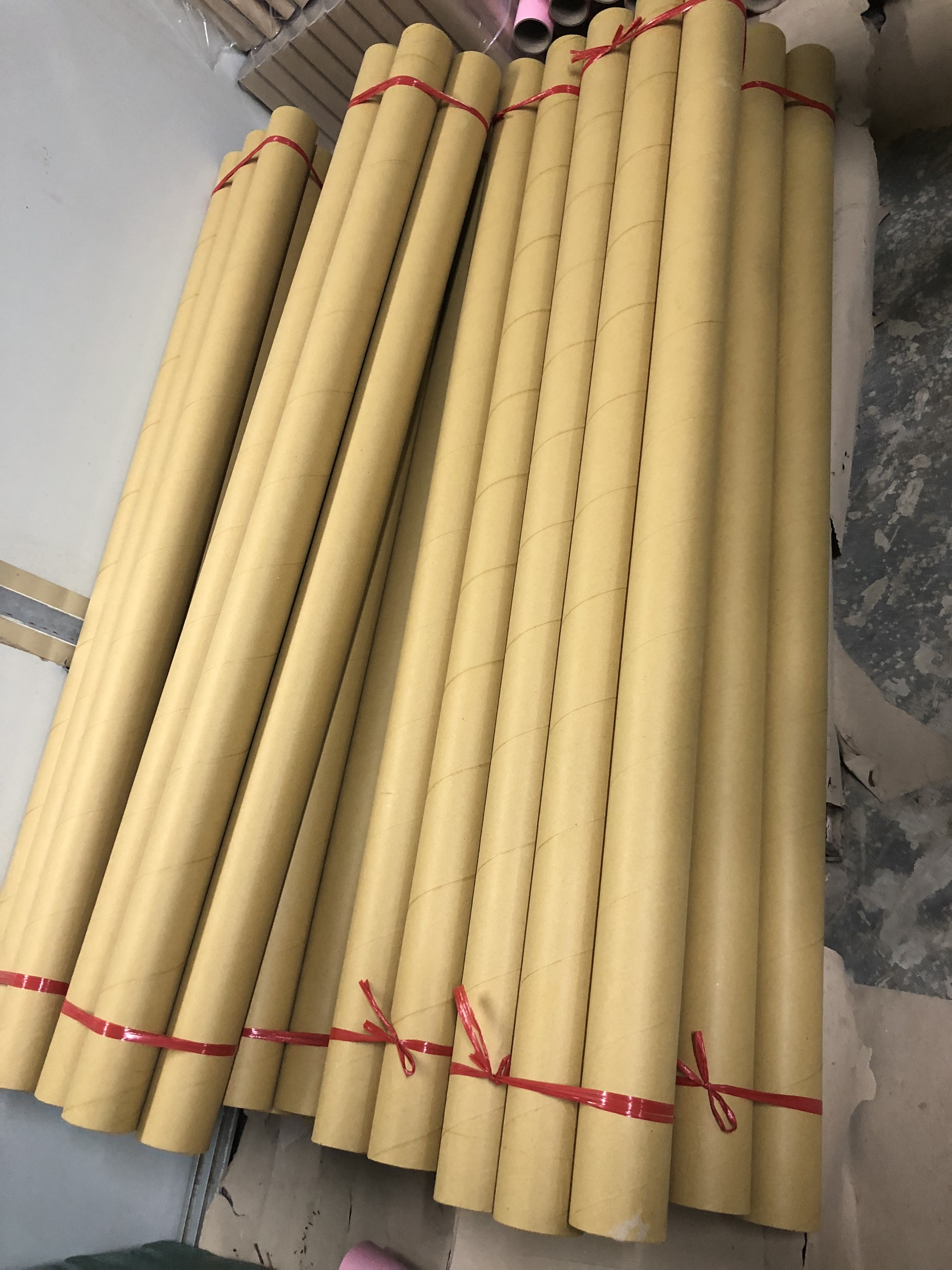 Styrofoam paper roll