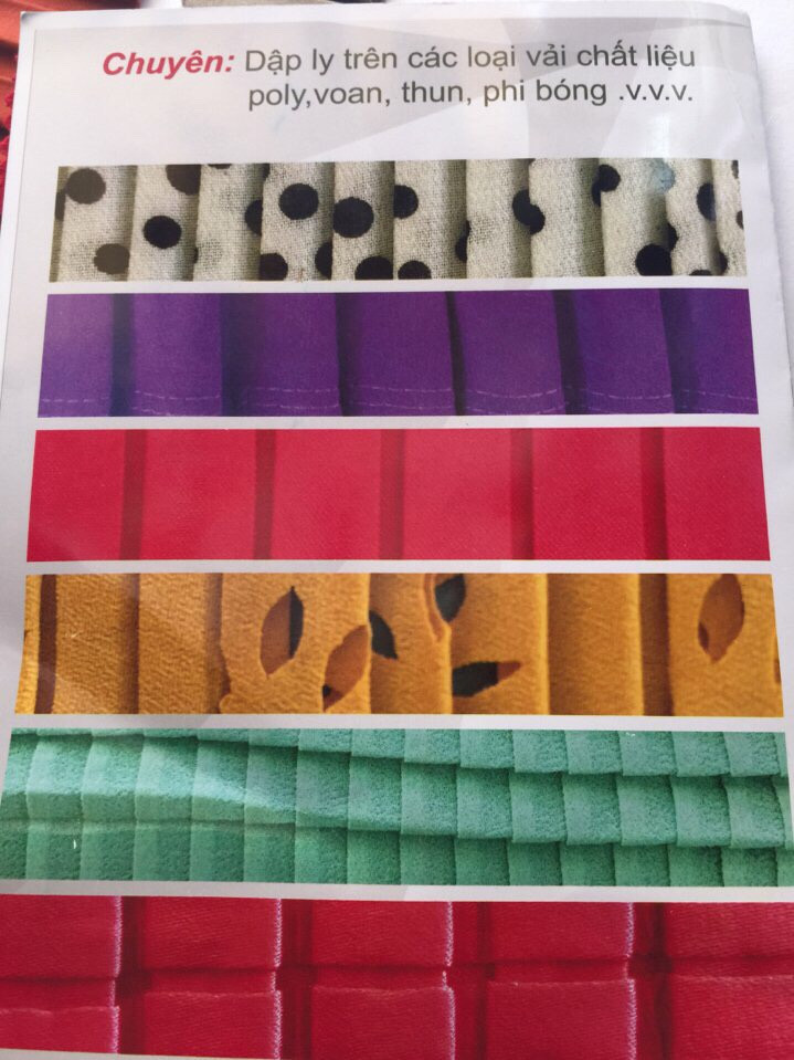 Decorative pleating service