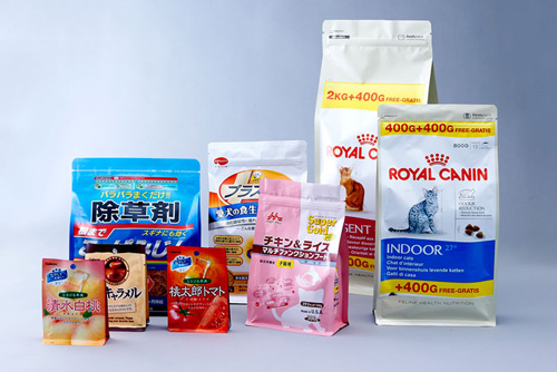 Film laminated zipper package