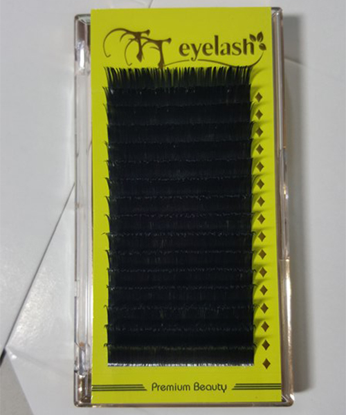 Flat lash eyelash extensions