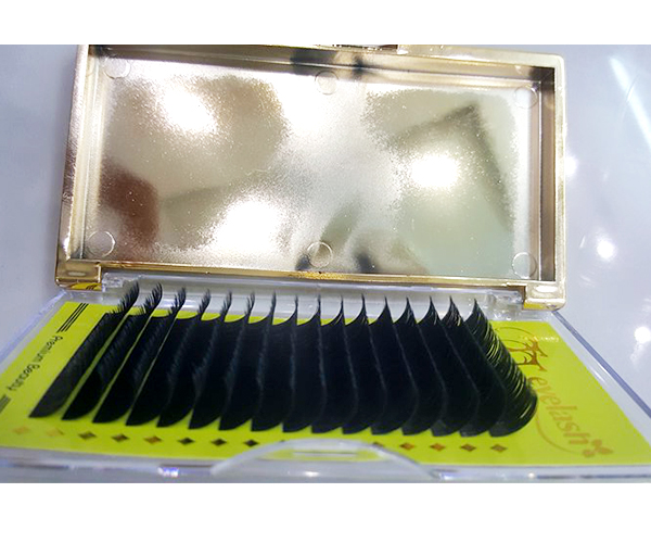 Flat lash eyelash extensions