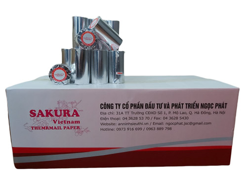 Thermal bill printing paper