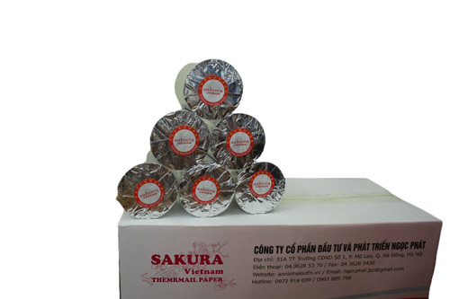 Thermal bill printing paper