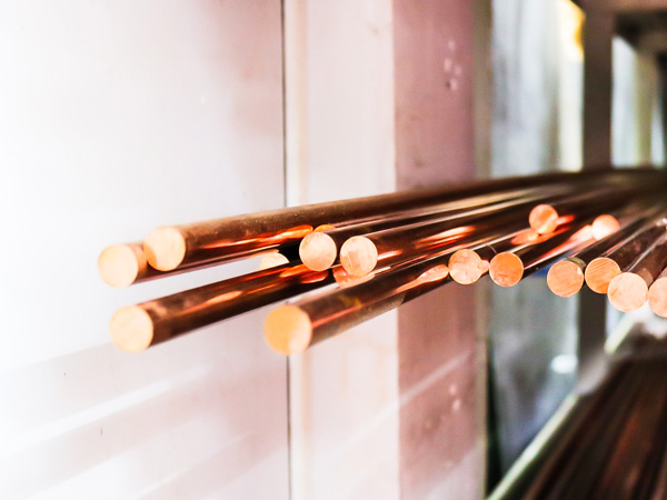 Copper round bar