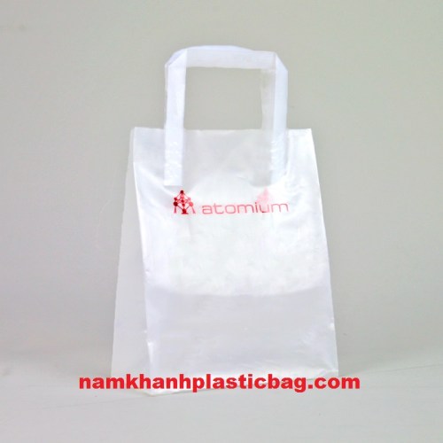 Foldable strap HDPE bag