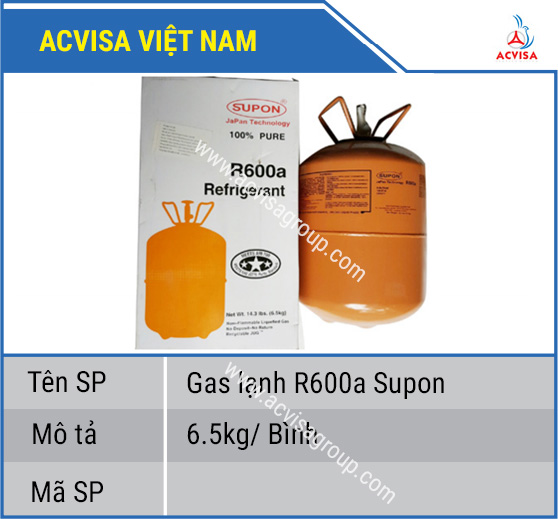 R600a Supon refrigerant