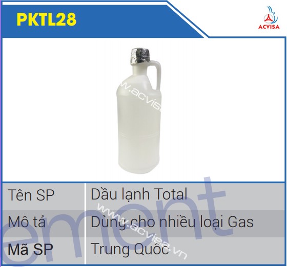 Total PKTL28 refrigeration oil