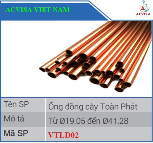 Toan Phat copper pipe
