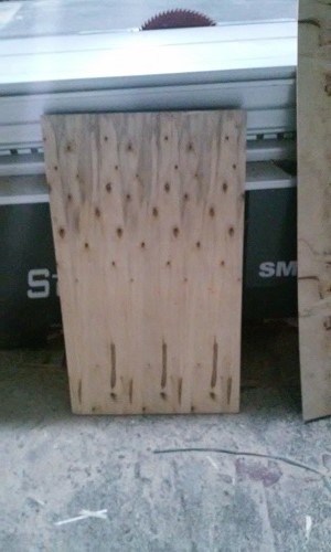 Cutting and processing pallet