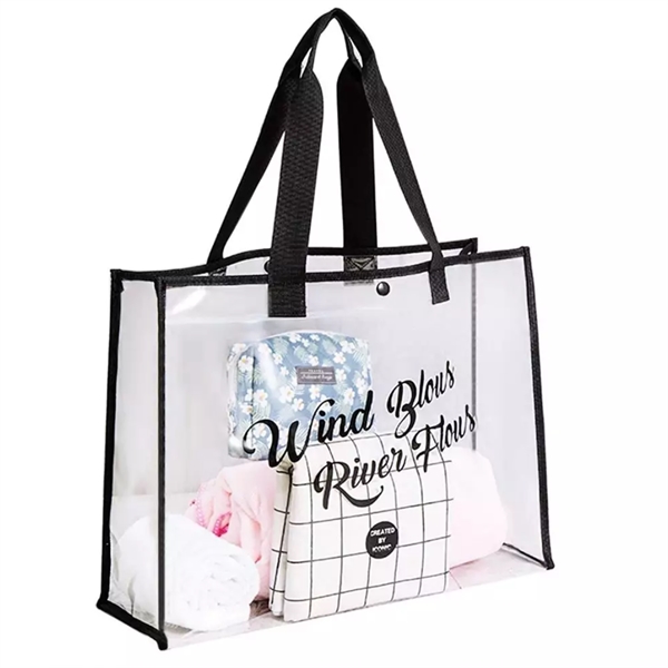 PVC stitched bag