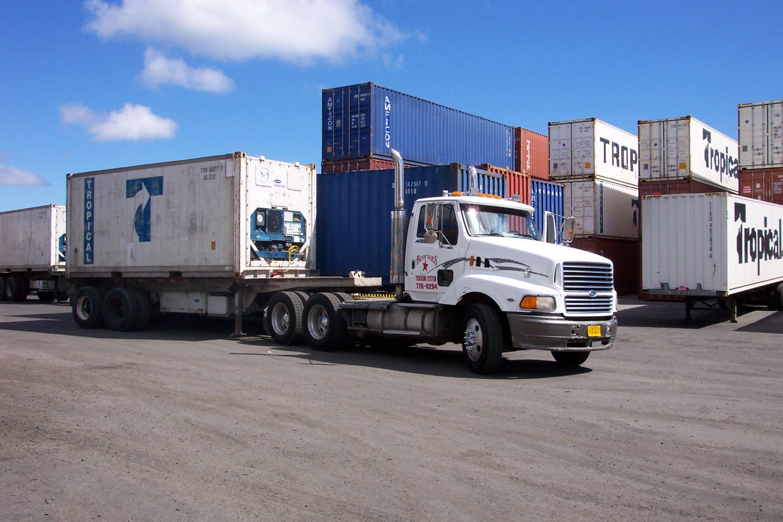 Container transport