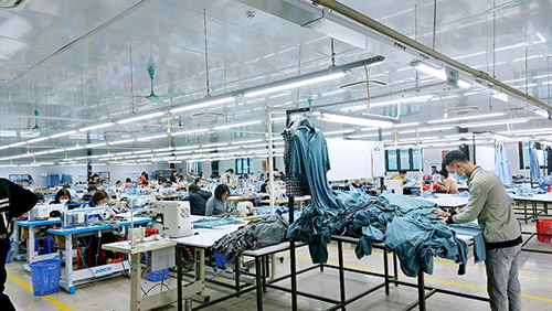 Garment factory