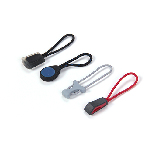 PVC zipper pullers