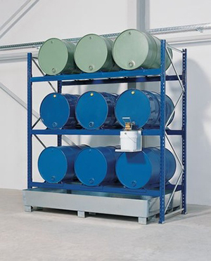 Barrel storage racks