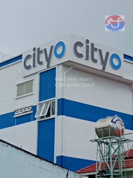 2-component aluminium letters