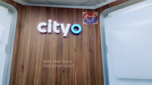 2-component aluminium letters