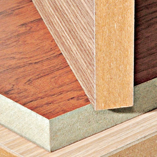 Melamine coated MDF plywood