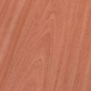 Veneer faced plywood
