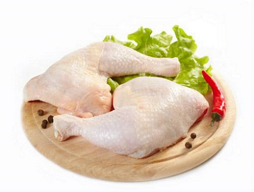 Fresh duck meat