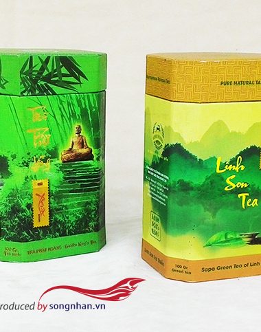 Linh Son tea packaging box