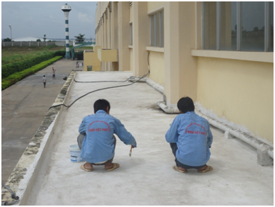 Waterproofing terrace