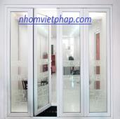 Aluminum doors