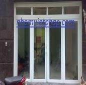 Aluminum doors