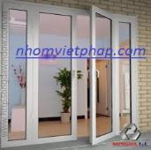 Aluminum doors